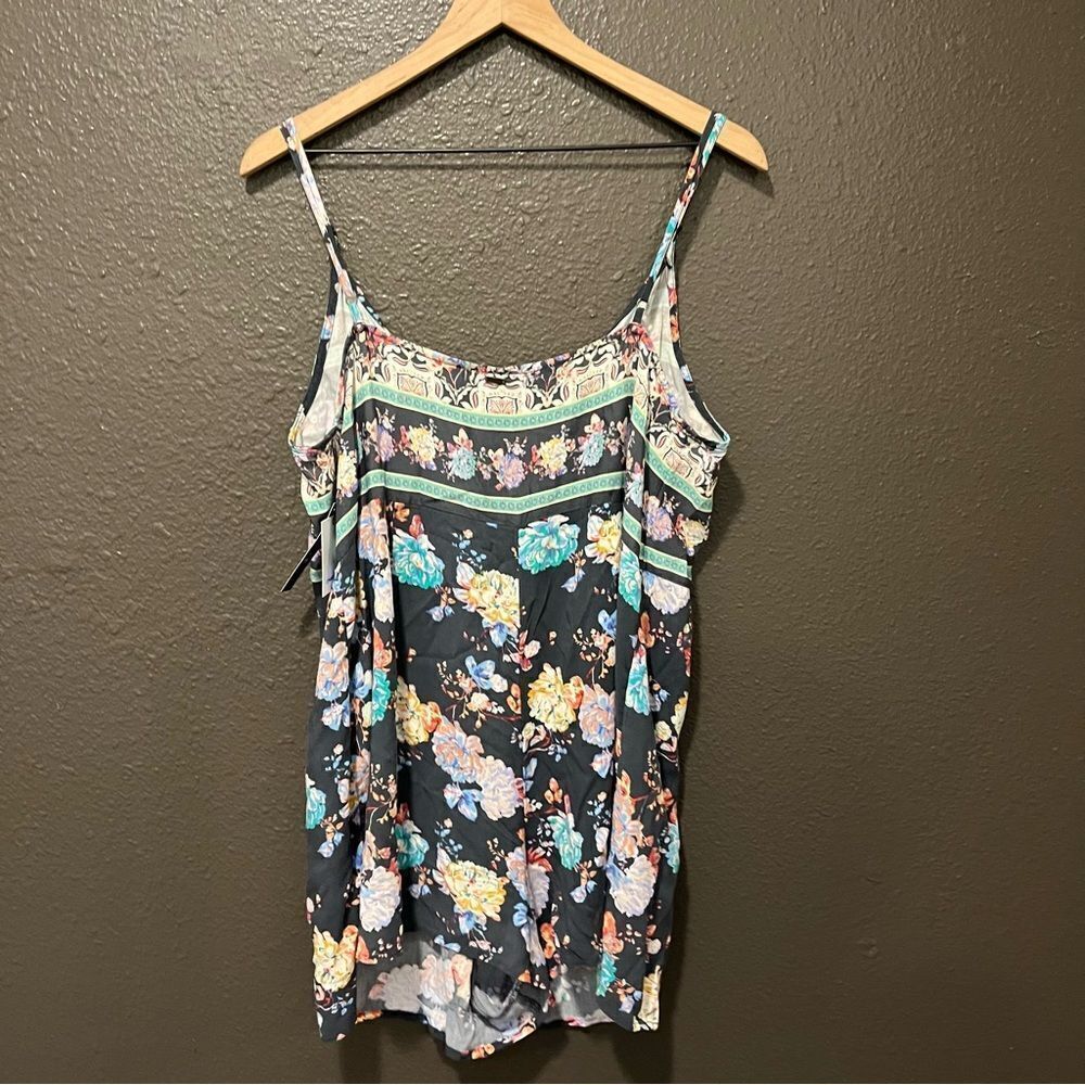 O'NEILL Liam Floral Print Romper in Slate XL - Picture 5 of 14